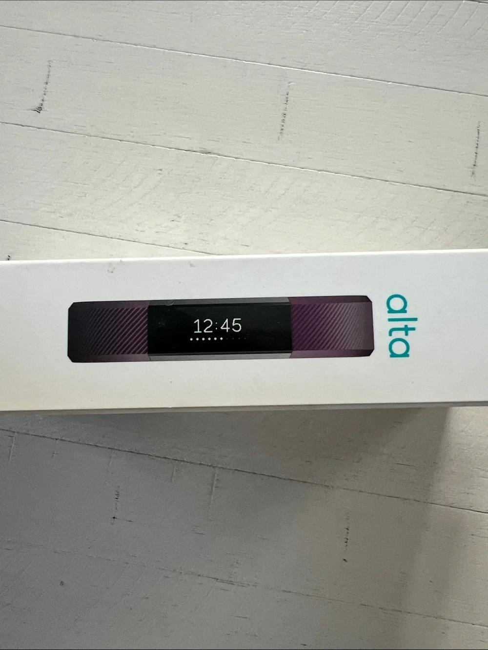 Fitbit Alta Unit in Plum Size Large